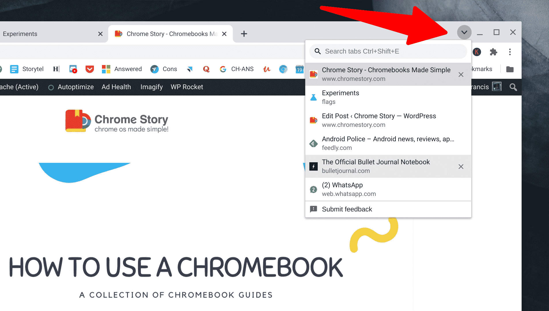 do not have location tab in google chrome for mac